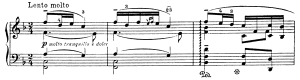 Erotikon Op. 43 No. 5  in F Major by Grieg piano sheet music