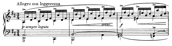 1. Piano Piece Op. 1 No. 1  in D Major by Grieg piano sheet music