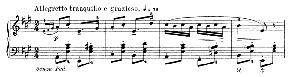 Norwegian Dance - Op. 35 No. 2 in A Major by Grieg