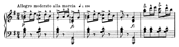 Norwegian Dance Op. 35 No. 3  in G Major by Grieg piano sheet music