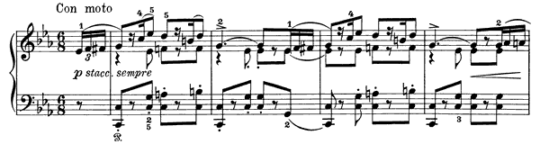 3. Poetic Tone-Picture Op. 3 No. 3  in C Minor by Grieg piano sheet music