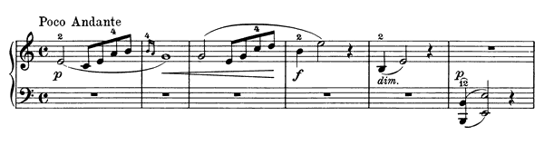 Solvejg's Song Op. 52 No. 4  in A Minor by Grieg piano sheet music