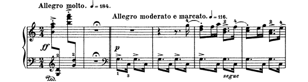 Halling Op. 71 No. 5  in C Major by Grieg piano sheet music