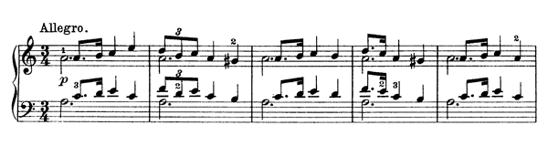 Ranveig Op. 66 No. 12  in A Minor by Grieg piano sheet music