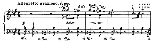 8. The Miller's Wedding March Op. 72 No. 8  in A Major by Grieg piano sheet music