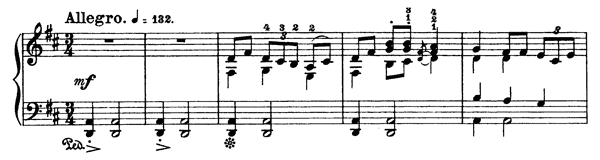 5. The Prillar from Os Parish Op. 72 No. 5  in D Major by Grieg piano sheet music