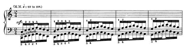 The Virtuoso Pianist Part 1 (1-20) -  by Hanon