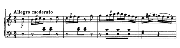 Concertino  Hob. XIV:  3  in C Major by Haydn piano sheet music