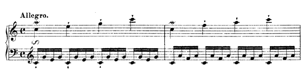 Sonata - L. 10 Hob. XVI:  1 in C Major by Haydn