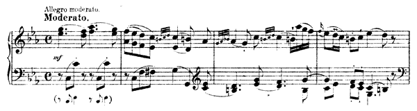 Sonata L. 33 Hob. XVI:  20  in C Minor by Haydn piano sheet music