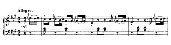 Sonata L. 45 Hob. XVI:  30  in A Major by Haydn piano sheet music