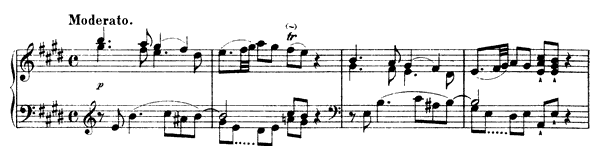 Sonata L. 46 Hob. XVI:  31  in E Major by Haydn piano sheet music