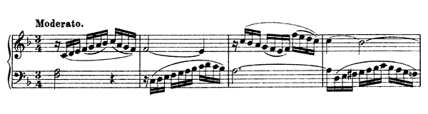 Sonata L. 57 Hob. XVI:  47  in F Major by Haydn piano sheet music