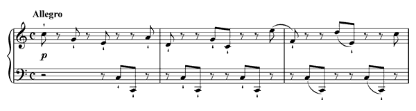 Sonata L. 60 Hob. XVI:  50  in C Major by Haydn piano sheet music