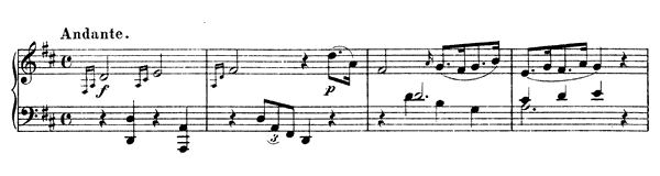 Sonata L. 61 Hob. XVI:  51  in D Major by Haydn piano sheet music