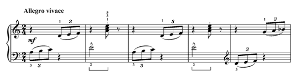 Avalanche Op. 45   No. 2  in A Minor by Heller piano sheet music