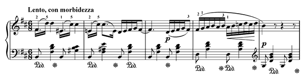 Gondola Song Op. 138 No. 5  in B Minor by Heller piano sheet music