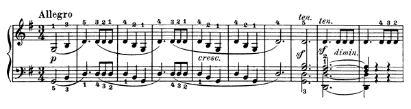 Sonatina Op. 20 No. 2  in G Major by Kuhlau piano sheet music