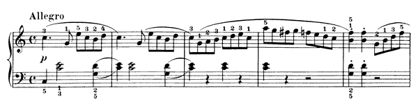 Sonatina - Op. 55 No. 1 in C Major by Kuhlau