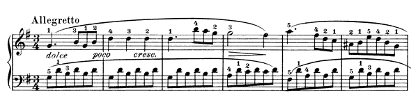 Sonatina Op. 55 No. 2  in G Major by Kuhlau piano sheet music