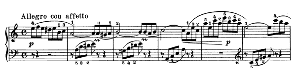 Sonatina Op. 88 No. 3  in A Minor by Kuhlau piano sheet music