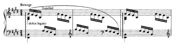 2. Am Rhein in schönen Strome  S . 531 No. 2  in E Major by Liszt piano sheet music