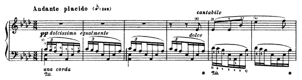 Au lac de Wallenstadt  S . 160 No. 2  by Liszt piano sheet music