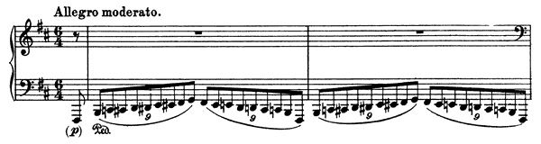 Ballade 2 -  S . 171 in B Minor by Liszt