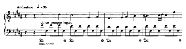 En rêve  S . 207  in B Major by Liszt piano sheet music