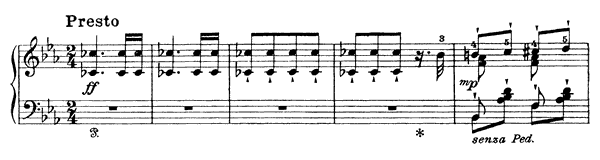 Grand Galop Chromatique  S . 219  by Liszt piano sheet music