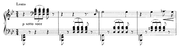 La tombe et la rose  S . 539  in G Minor by Liszt piano sheet music