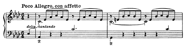 Liebestraum  S . 541 No. 3  in A-flat Major by Liszt piano sheet music