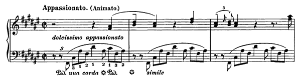 Piano Piece in F-sharp  S . 193  in F-sharp Major by Liszt piano sheet music