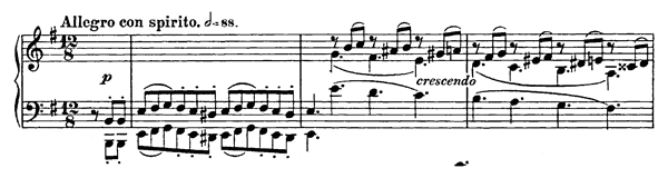 Rondo di bravura  S . 152  in E Minor by Liszt piano sheet music