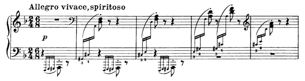 Scherzo and March  S . 177  in D Minor by Liszt piano sheet music