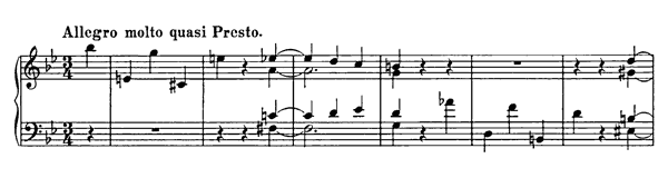 Scherzo in g minor  S . 153  in G Minor by Liszt piano sheet music