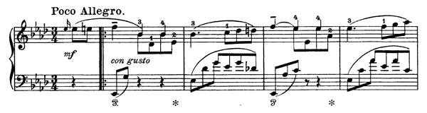 2. Valse-Caprice  S . 427 No. 2  in A-flat Major by Liszt piano sheet music