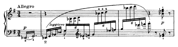 Meyerbeer: Les Patineurs  S . 414  in G Major by Liszt piano sheet music