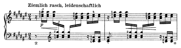 Schumann: Frühlingsnacht  S . 568  in F-sharp Major by Liszt piano sheet music