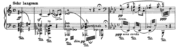 Wagner: Isolde's Liebestod  S . 447  in B Major by Liszt piano sheet music