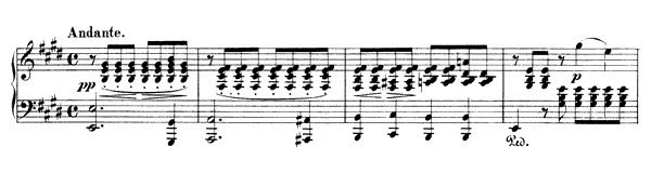 Rondo Capriccioso Op. 14  in E Major by Mendelssohn piano sheet music