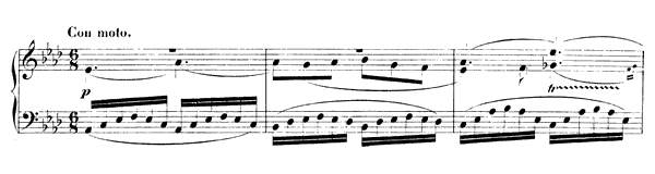4. Prelude & Fugue Op. 35 No. 4  in A-flat Major by Mendelssohn piano sheet music