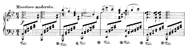 6. Prelude & Fugue Op. 35 No. 6  in B-flat Major by Mendelssohn piano sheet music