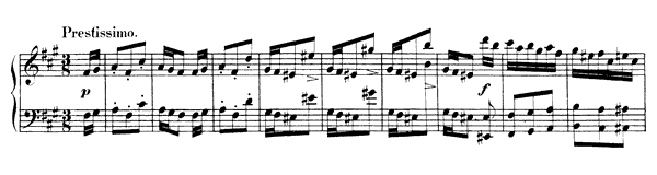 Capriccio - Op. 5 in F-sharp Minor by Mendelssohn