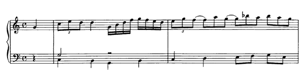 Andante K. 15  n  in C Major by Mozart piano sheet music