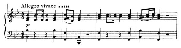 Piano Concerto 18 K. 456    in B-flat Major by Mozart piano sheet music