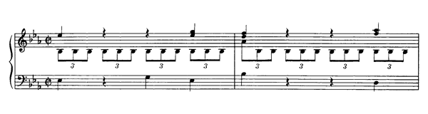 Sonata K. 15  kk  in E-flat Major by Mozart piano sheet music