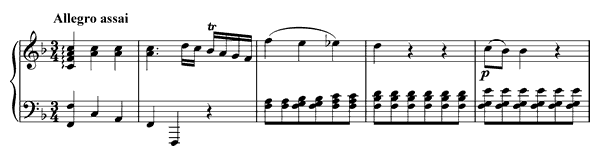 Sonata 2 - K. 280 in F Major by Mozart