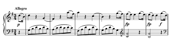 Sonata 5 - K. 283 in G Major by Mozart