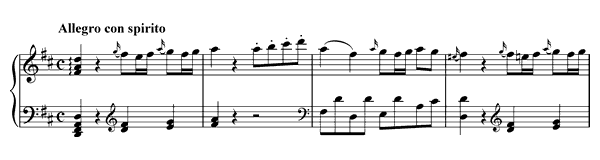 Sonata 9 K. 311  in D Major by Mozart piano sheet music